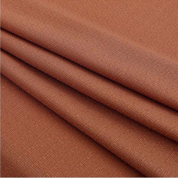 Never Opened terracotta curtain panels (2) - Picture 2 of 2